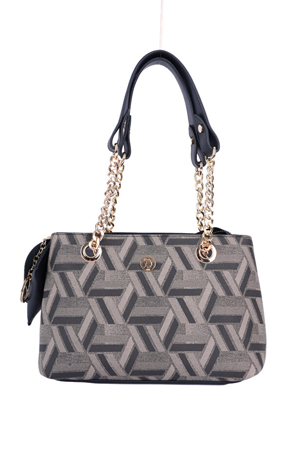 Mink-Yellow Women's Shoulder Bag Us26521
