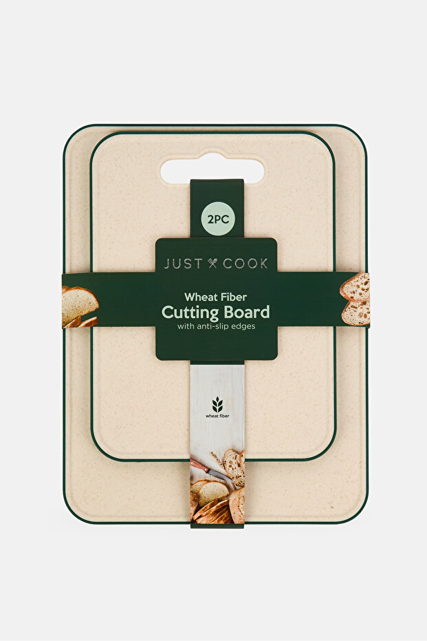 2 Pieces Cutting Board, Beige