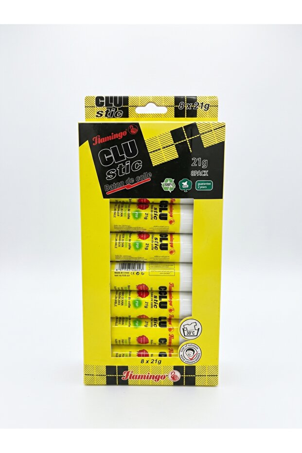 Glue Stic | Pack of 8 Pcs | Each 21g