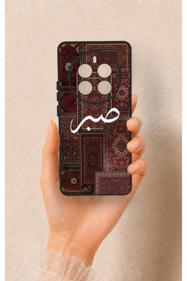 حافظة سيليكون مزخرفة بنمط السجاد العرقي من Realme 12 Pro