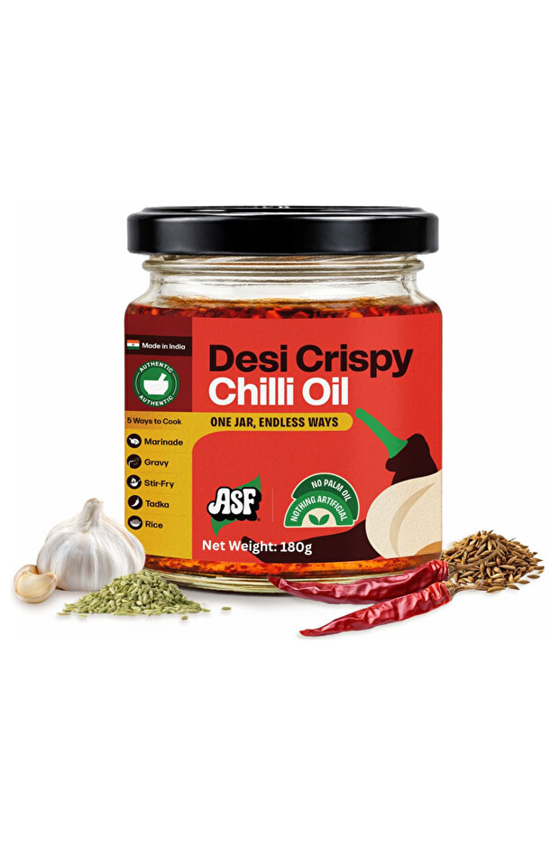 ASF Desi Crispy Chilli Oil | 180g