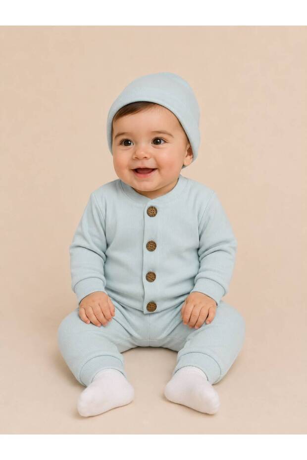Premium Buttoned Baby Romper