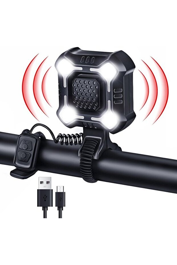 140dB 2-in-1 horn/headlight.