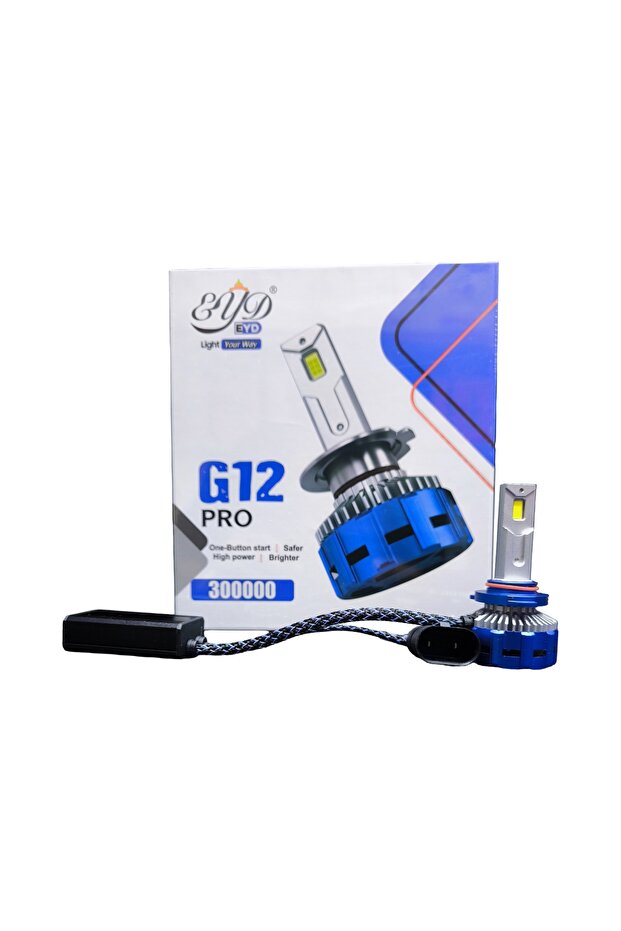 G12 pro 9005 LED Bulbs (6000K) Premium G12 9005 LED bulbs delivering a powerful 6000K crystal white light for maximum night visibility.