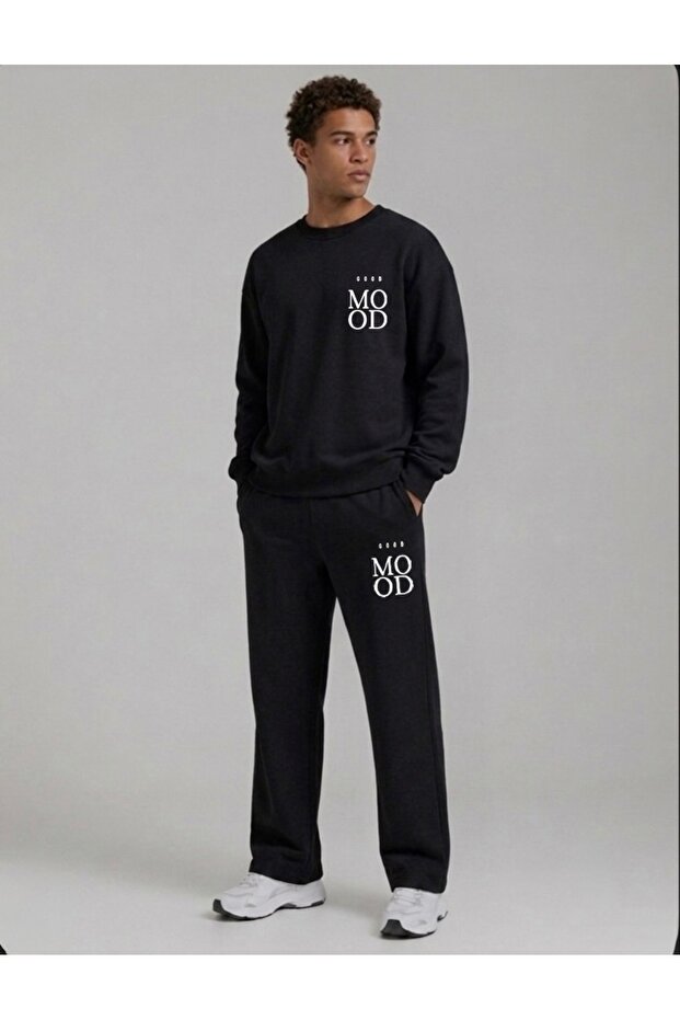 Good Mood Men's Boru Paça Cycling Collar Bottom/Upper Track Suit Set