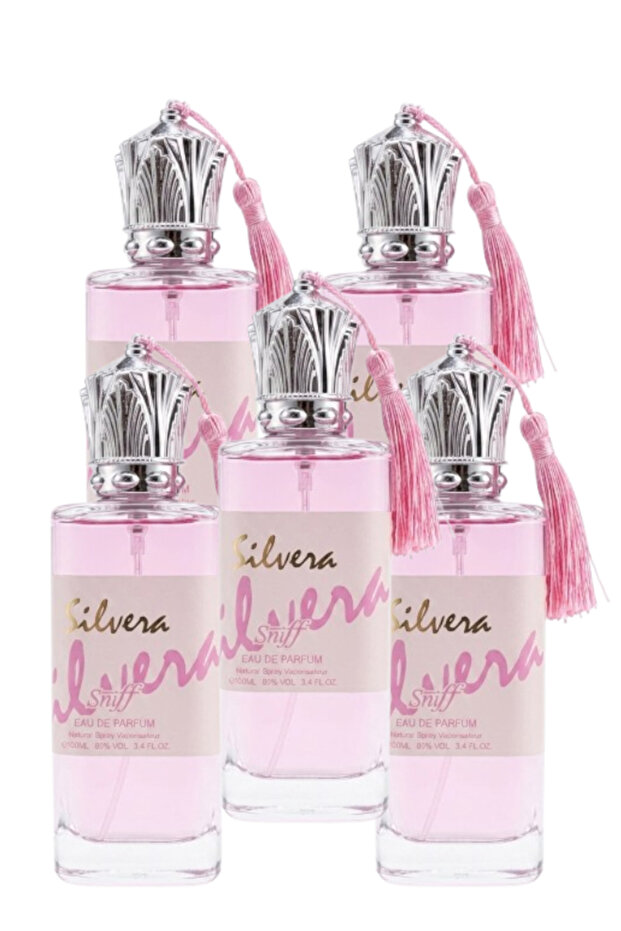 5 قطع من عطر سيلفيرا 100 مل