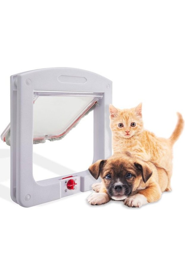 Pet door for cats/dogs interior/exterior screen door.
