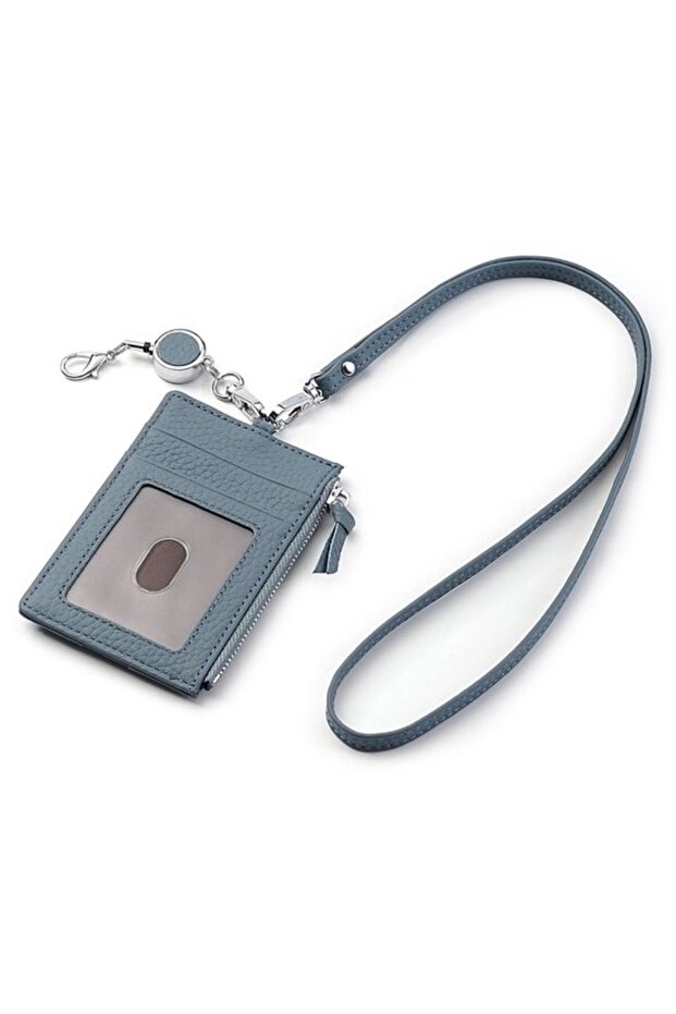RFID zipper minimalist wallet burgundy card holder.