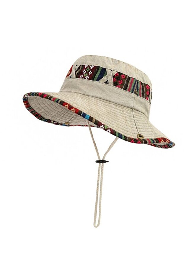 Sun hat crown9cm brim7.5cm lightweight travel hiking.