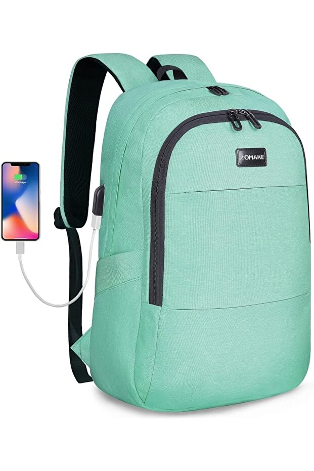 Laptop Backpack, Travel Backpack with USB Charging Port, Business Backpack Daypack Casual Ruc