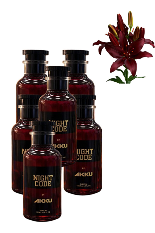 6 قطع من عطر نايت كود 100 مل