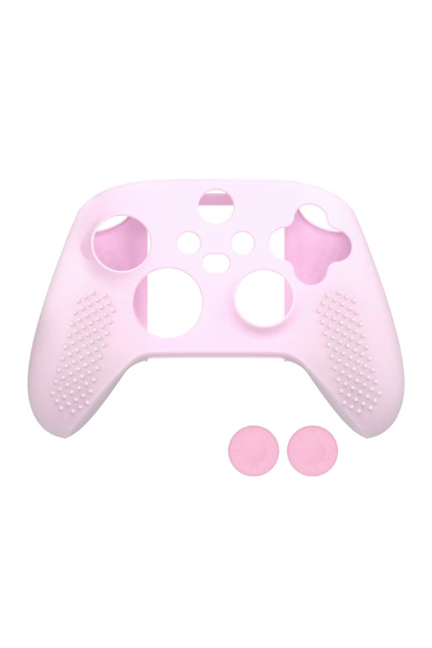 Premium pink DATA FROG Protective Skin for XBox Series S Core Controller Silicone Case Grip Anti-Sli
