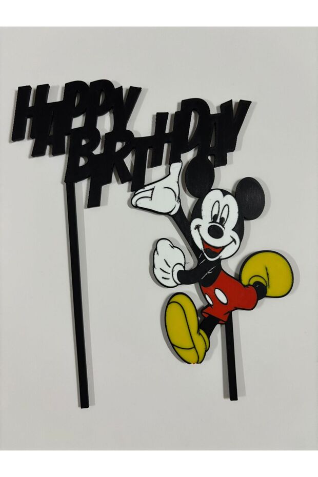 Mickey Mouse Pasta Süsü