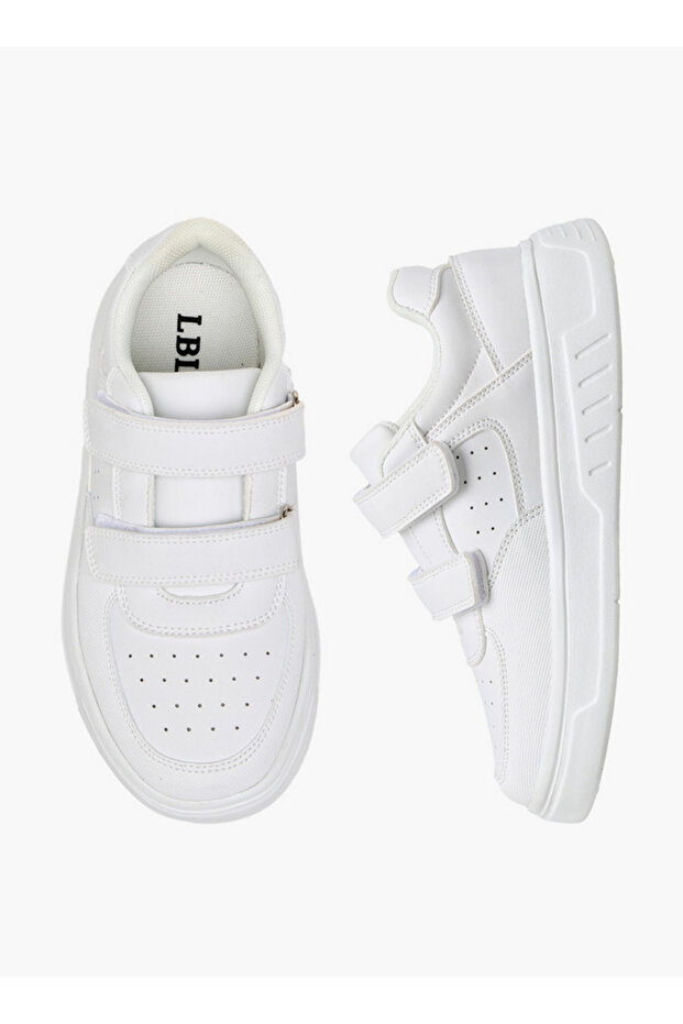 Kids Hood & Loop School Shoes