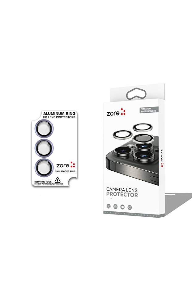 Galaxy S26 Camera Lens Protector Sapphire Non-Degrading Image Quality Anti-Glare Premium Tkng