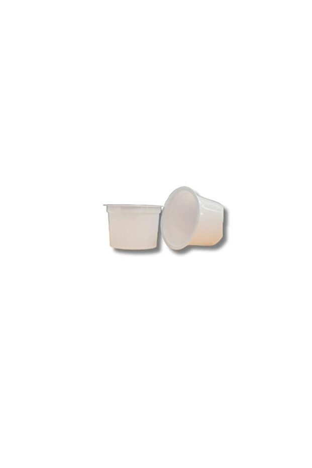 Plastic Bowl White 100 ML, 1 x 50 Pcs, Disposable Plastic Bowl for Snacks and Dips