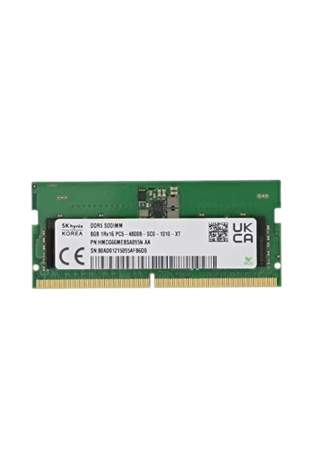 8Gb Ddr5 4800 Cl40 Notebook Ram Value Hmcg66Mebsa095N