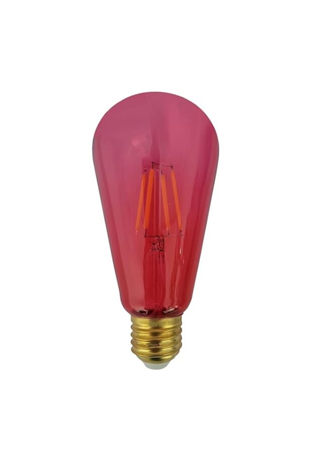 Provance LED Light Bulb Filament E27 4 W Replacement for 21 W 200 lm 3000 K 230 V Pink