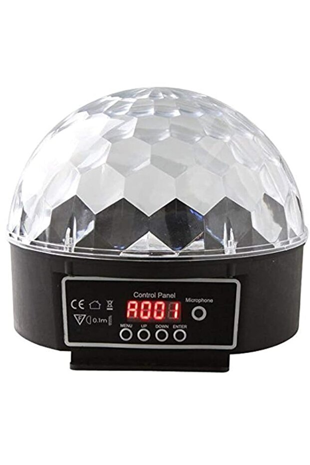 LED RGB Crystal Magic Ball Effect light 6 DJ Party Stage Lighting