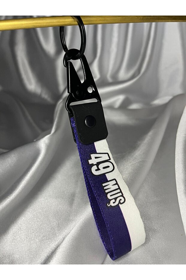 49 Muş 15 cm Fabric Keyring Quality Auto-Moto Accessory Double-Sided Printing