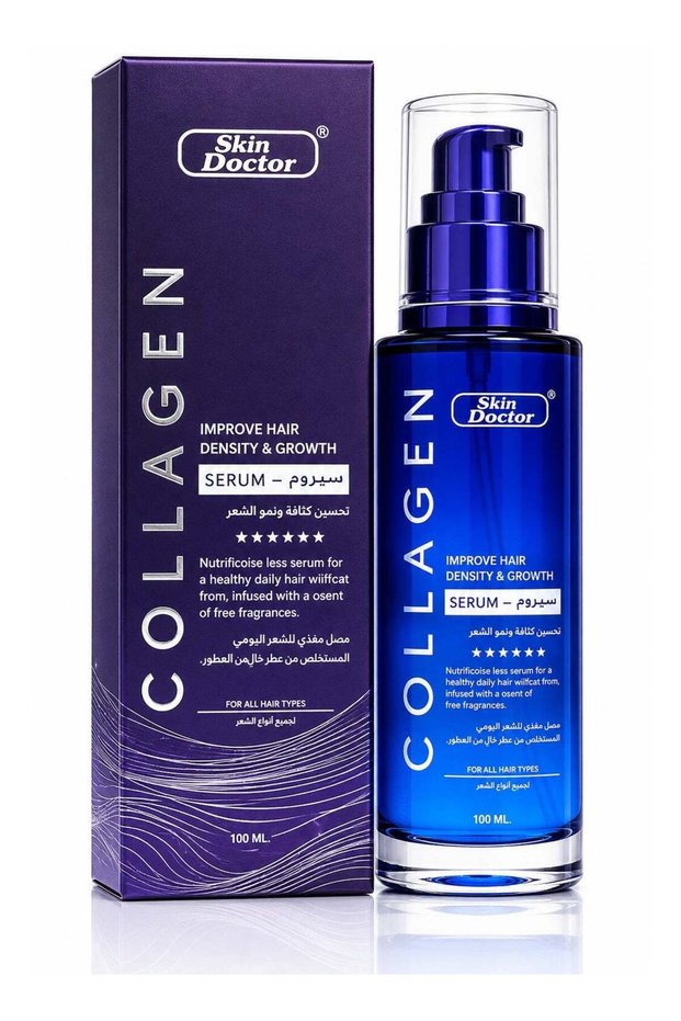 Collagen Hair Growth & Density Serum for Stronger, Fuller Hair, 100ml