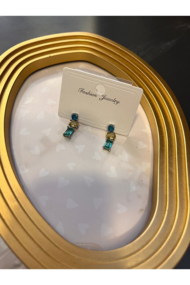 Colorful Stone Earrings
