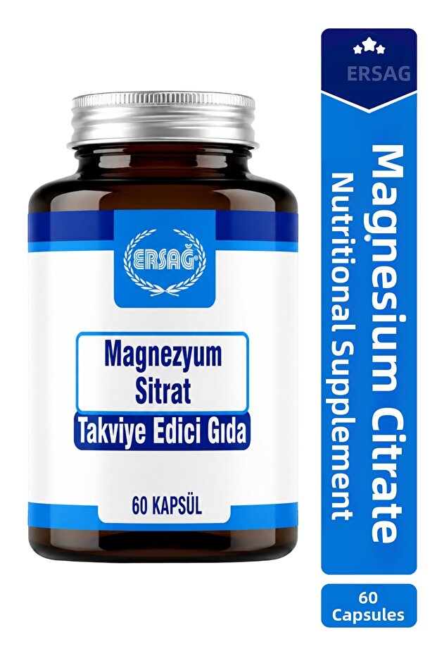 Magnesium Citrate Supplementing Food 60 Capsules
