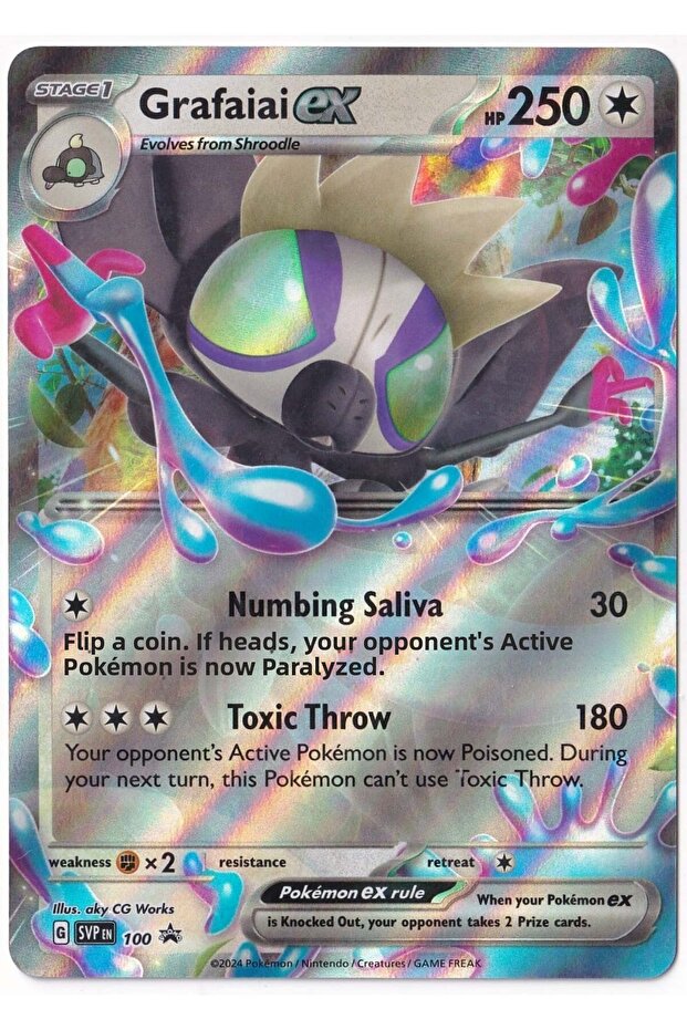 Grafaiai Ex # 100 - Promo - Card (Mint)