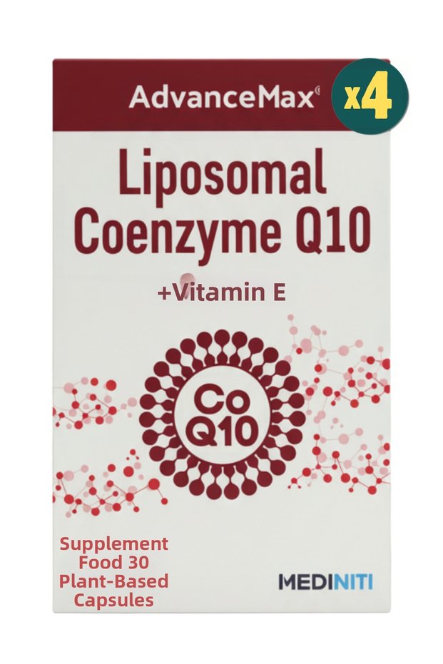 Liposomal Coenzyme Q10 30 Capsules 4 Pieces