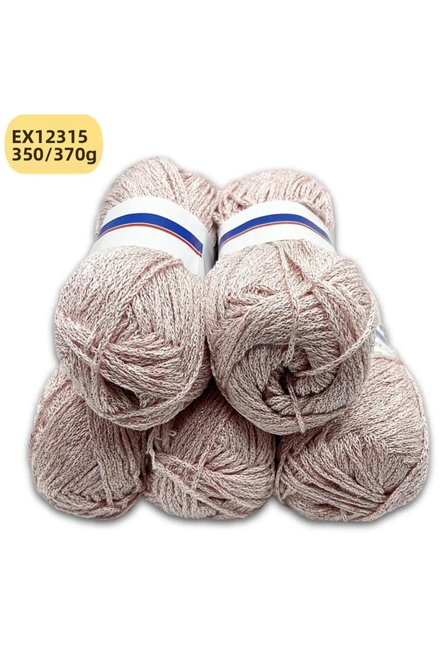 Export Surplus 5-Pack 350/370 Gr Glitter Soft Chain Acrylic Powder Ex12315