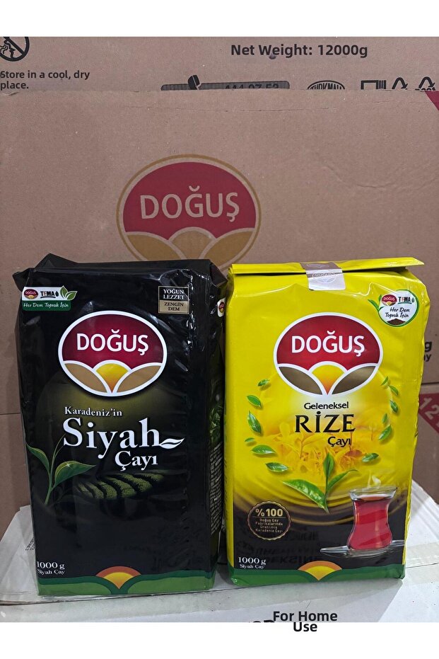 Filiz 1kg and Traditional Rize Tea 1kg