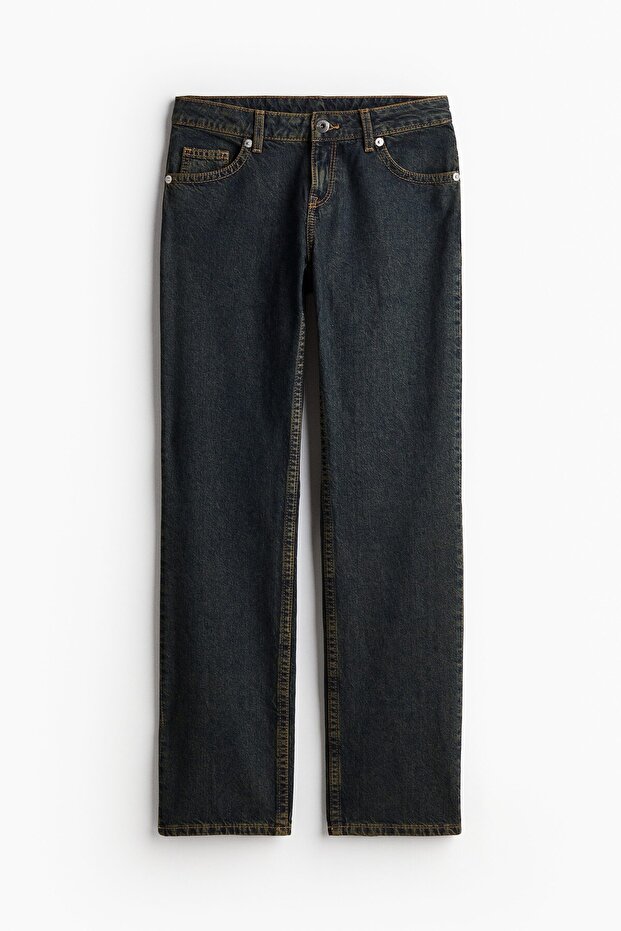 Straight Low Jeans - 1