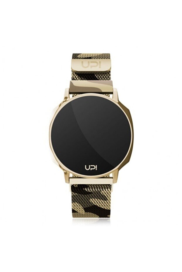 Upwatch Xt Gold Camouflage Unisex Wristwatch