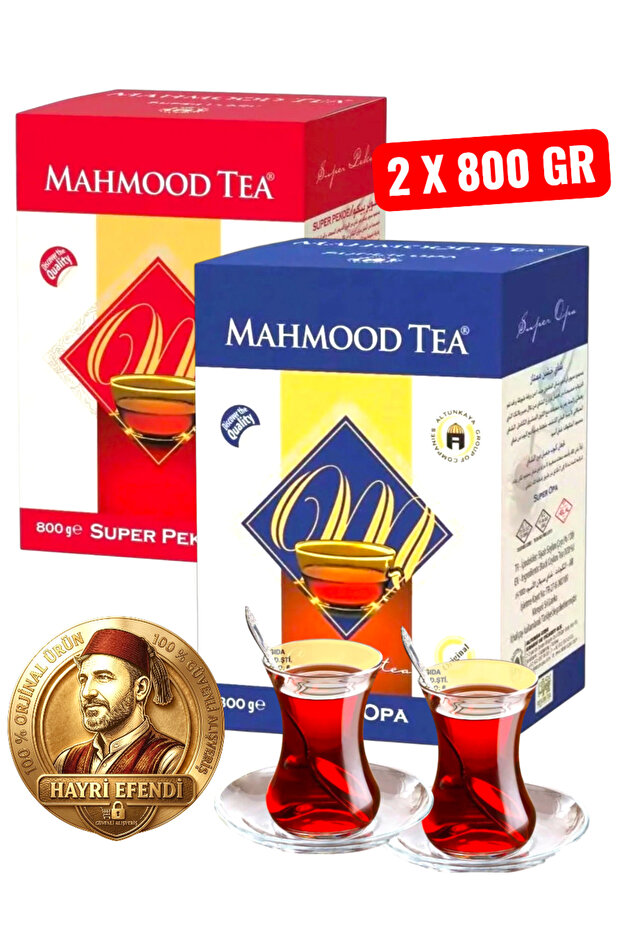 Super Opa and Super Pekoe Pure Ceylon Imported Black Tea 800 Gr X2 Pieces
