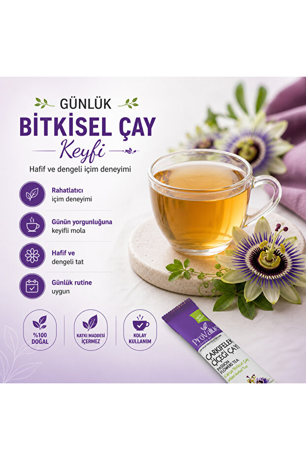 Passionflower Herbal Tea 210 g - 30 X 7 g