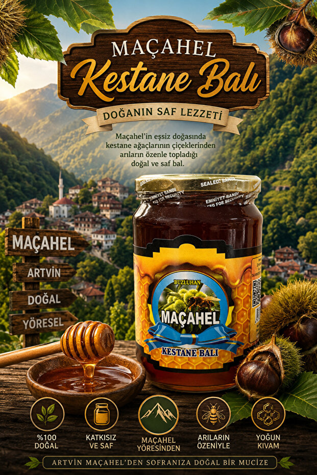 Kestane Balı 970g - 2