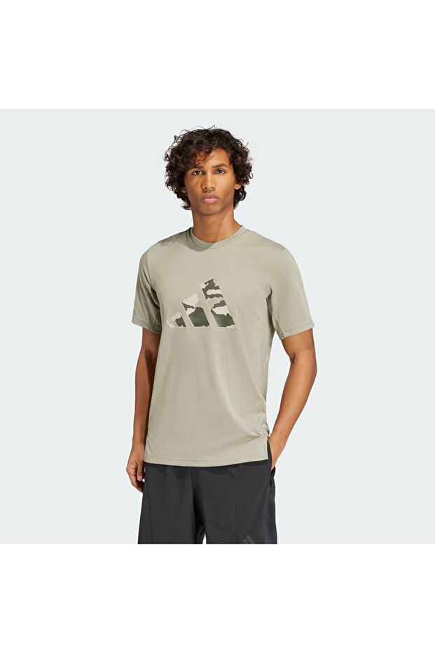 IW8487 Camo Big Logo T Erkek Tişört - 1