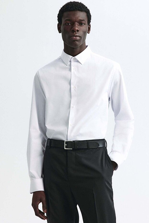 Slim Fit Easy-iron shirt
