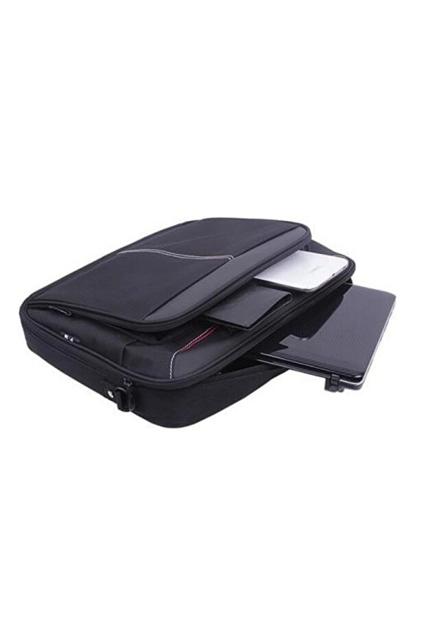 Plc34 13" Black Notebook Bag - 2