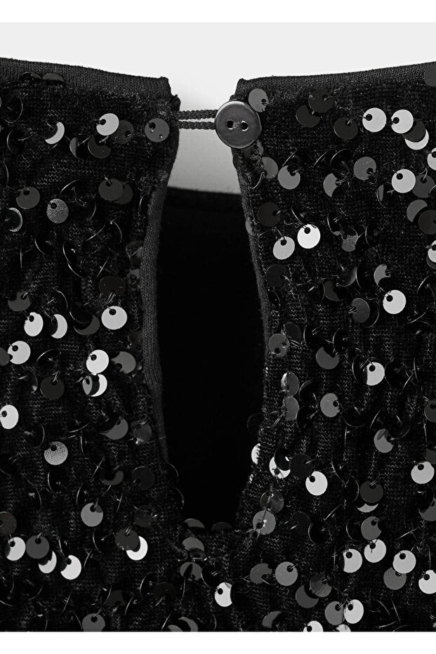 Paillettenbluse - 8