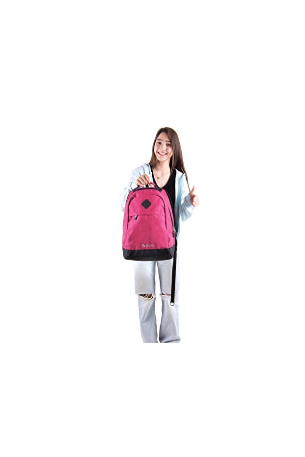 Rucsac Bicolor Roz Crem - 4