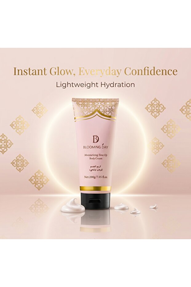 Soft Glow Body Cream 200g – Moisturizing Tone-Up Body Cream with Instant Glow, Lightweight Hydration & Smooth Finish