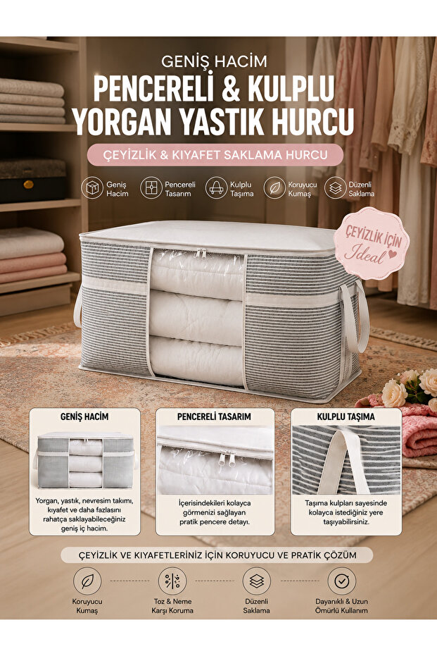 Large Volume Quilt Pillow Clothes Dowry Storage Bag Storage Bag