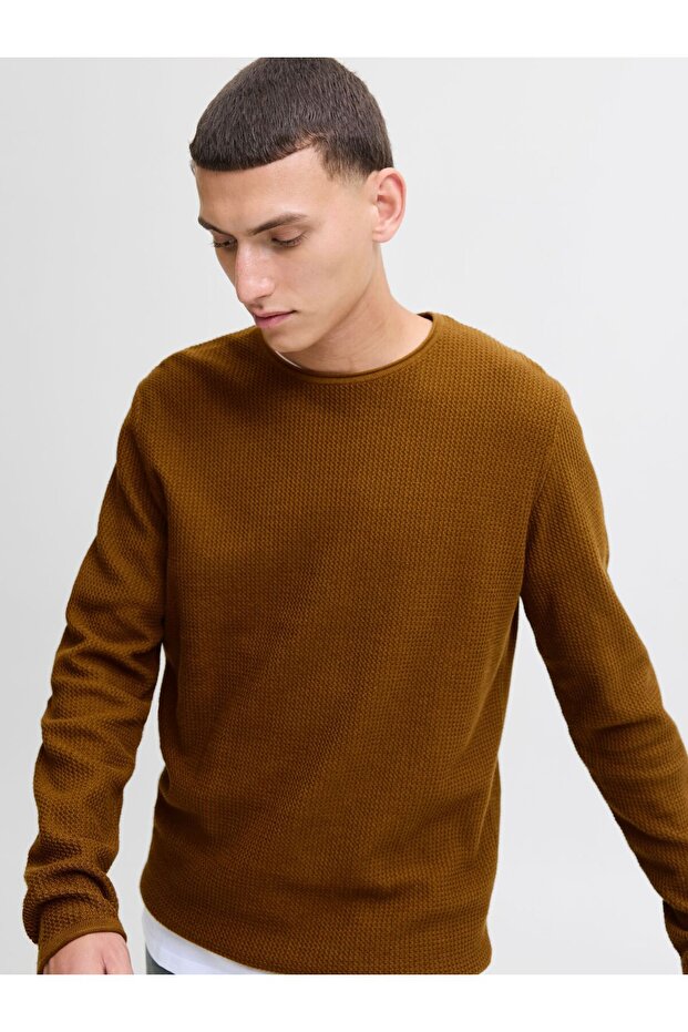 Strickpullover Einfarbig Strickpullover - 7