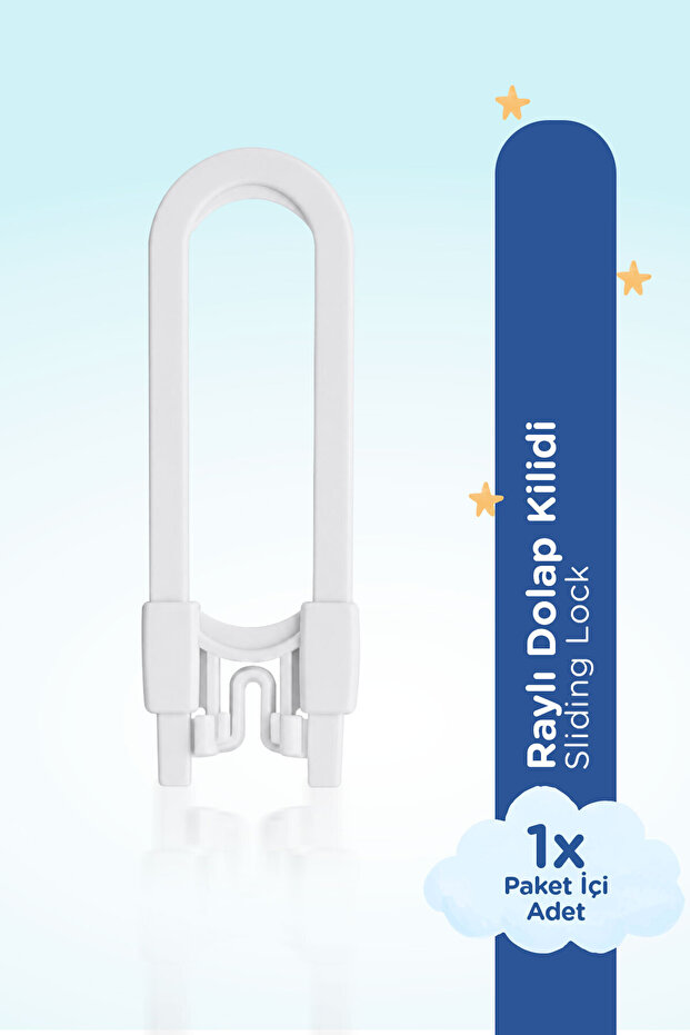 Sliding (Rail) Cabinet Lock – Baby Safety Lock