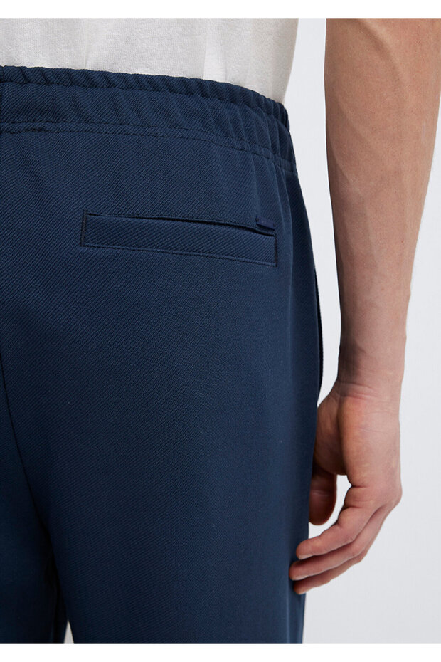Lacivert Örme İnterlok Pantolon 0010521-70490 - 7
