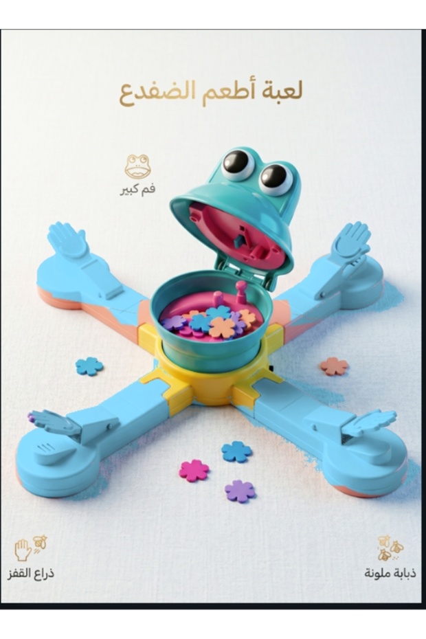 Interactive Hungry Frog Feeding Game - 1