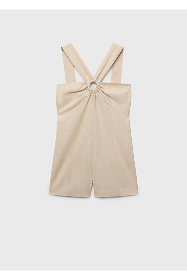 Overall mit Leinenring-Details - 3