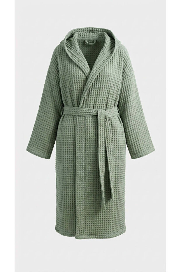 Mint Waffle (Gofre) Bathrobe