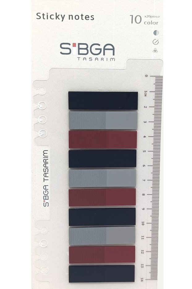 Transparent Black Burgundy Gray Colored Rubber Postit Post-It Post It. Book Markers Postit Sticker Note Paper 200 Sheets